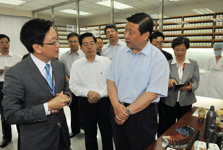 President of the People’s Republic of China Mr. Xi Jinping visited Nong’s Nanning Factory
